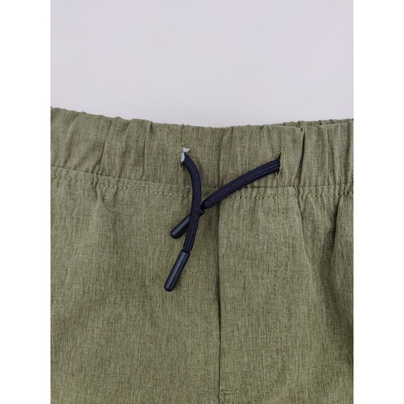 Lucky Brand Boys Shorts‎ Olive Green Elastic Waist Casual Size L 14/16 - Picture 5 of 16